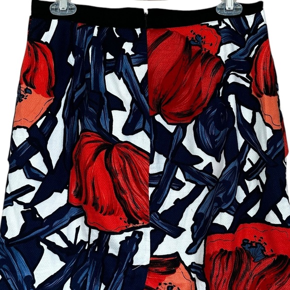 Anthropologie Moulinette Soeurs Fantastic Fields Poppy Pencil Skirt  Size 10 - Picture 6 of 10
